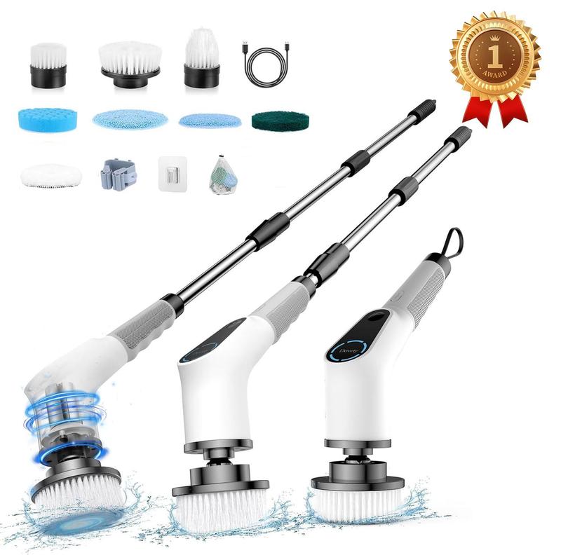 Cordless Cleaning Brush Electric Spin Scrubber