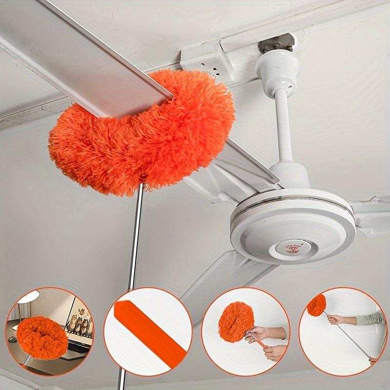 Microfiber Ceiling Fan Duster Washable With Extension