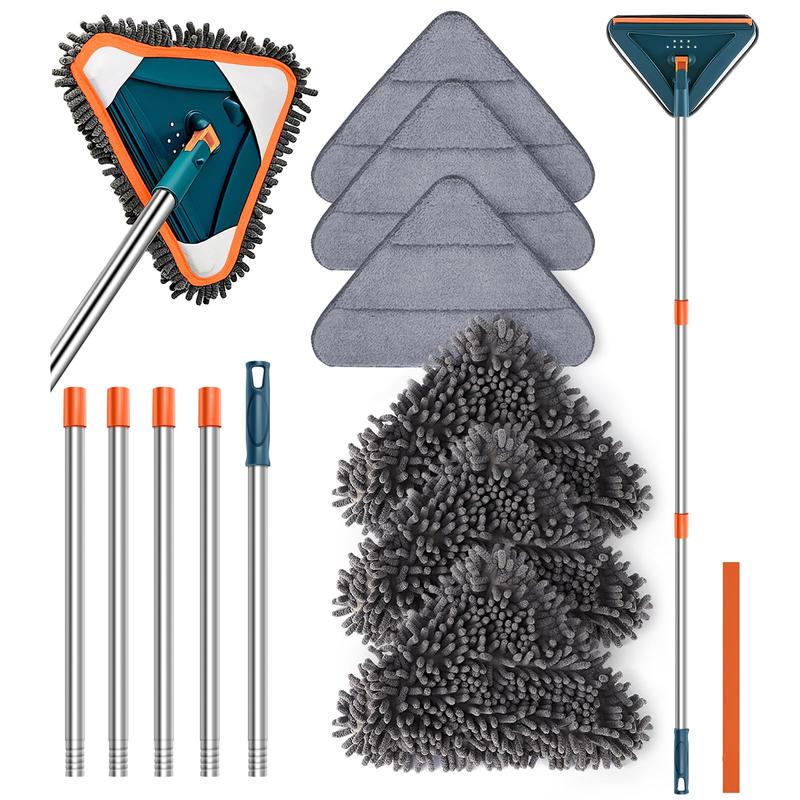 Wall Cleaner Mop with Adjustable Handle