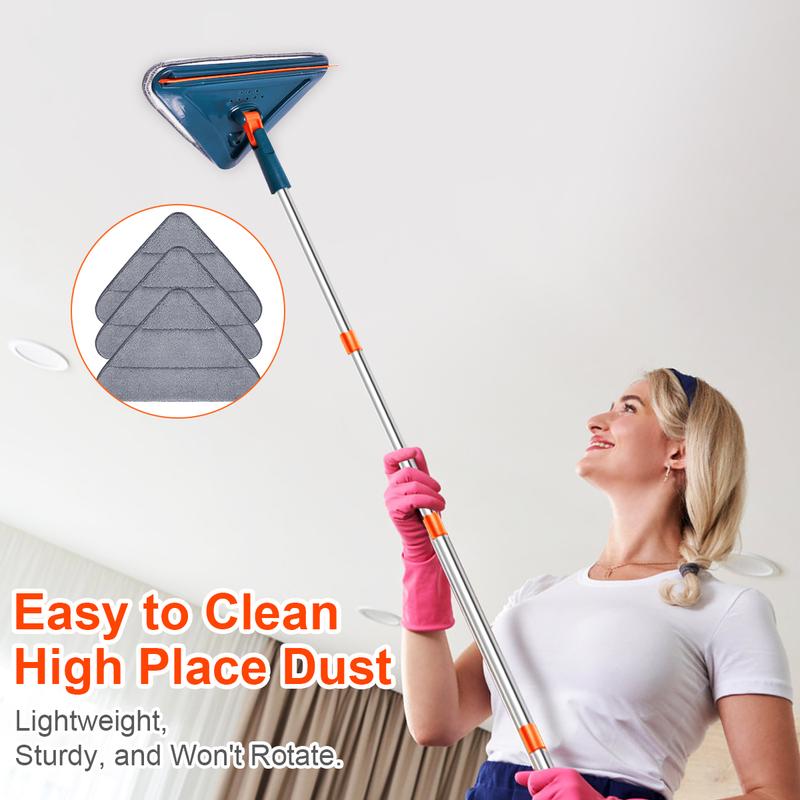 Wall Cleaner Mop with Adjustable Handle