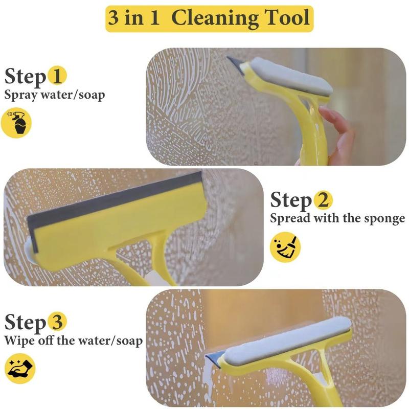 3 in 1 Window Cleaning Scraper