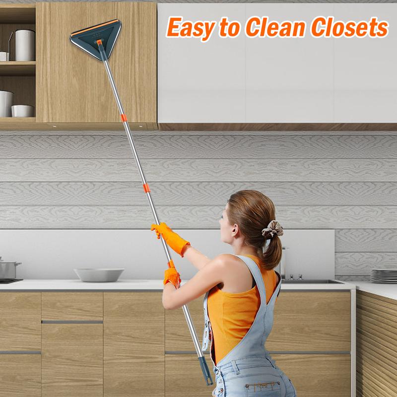 Wall Cleaner Mop with Adjustable Handle
