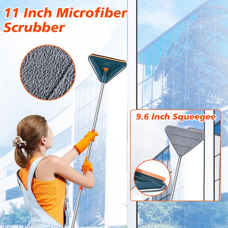 Wall Cleaner Mop with Adjustable Handle